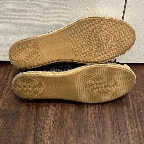 Stuart Weitzman Black Lace Platform Shoes, Size 7.5 - Picture 7 of 13